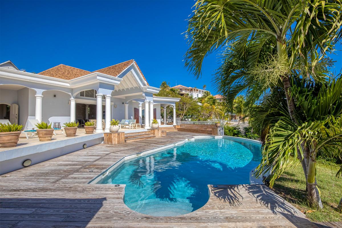 Villa rental Saint Martin -  The pool